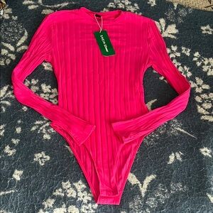 Hot pink bodysuit 3/$25